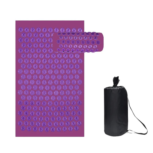 Spiky Bliss Acupuncture Yoga Mat Purple